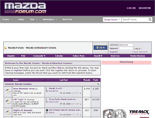 Tablet Screenshot of mazdaforum.com